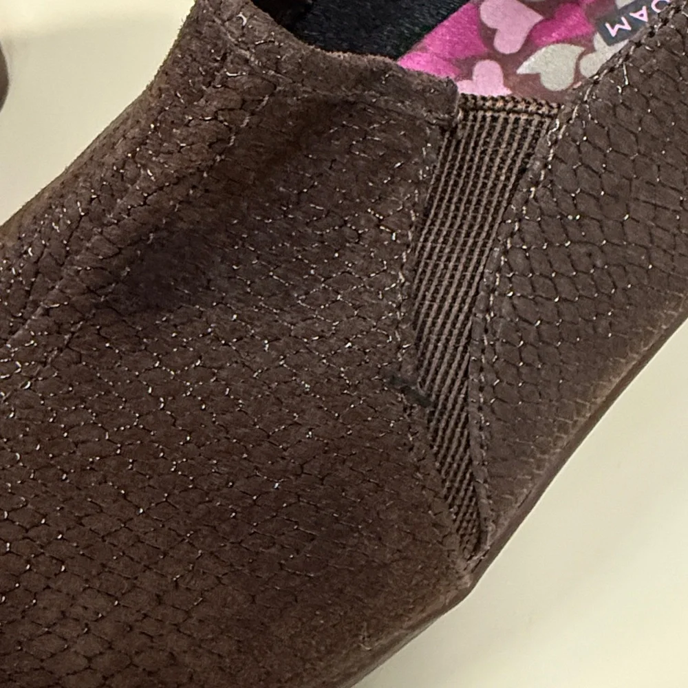 SKECHERS FLEXIBLE SIGNATURE LOAFER SLIP ON COMFORT CLOG OFFICE CASUAL SIZE 10